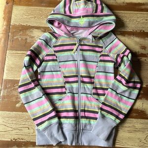 Ivivva by Lululemon Hooded Zip-up Sweatshirt